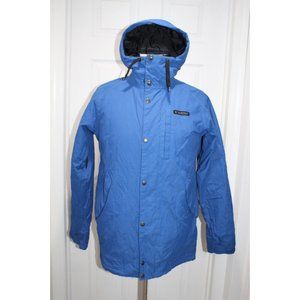 Burton The Shaun White Collection Hooded Dry Ride Snowboard Jacket Blue Size S